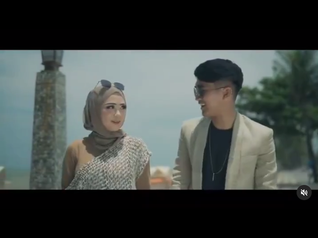 Cuplikan video musik lagu terbaru Aprilian feat. Fauzana. Foto: instagram.com/fauzana1515