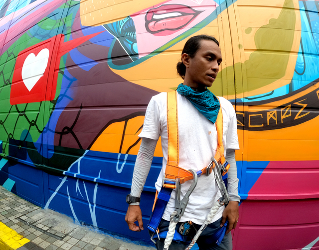 Karya Mural Puzzle Jakarta-Singapura, Bagaimana Menyatukannya? (10893)