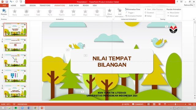 KKN UPI: Video Pembelajaran Sebagai Alternatif Penguatan Literasi Numerasi (10469)