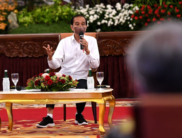 Presiden Jokowi Temui Perwakilan Perhimpunan Insan Perunggasan dan Peternak Ayam Petelur Foto: Dok. Biro Pers Setpres