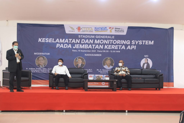 ITERA, KNKT dan BRIN Membahas Keselamatan pada Jembatan Kereta Api (103640)