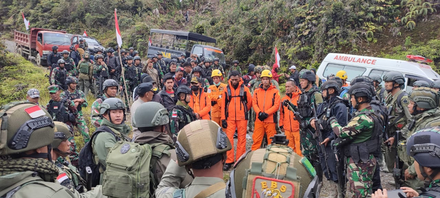Penampakan Badan Pesawat Rimbun Air, Jatuh Menukik (14735)