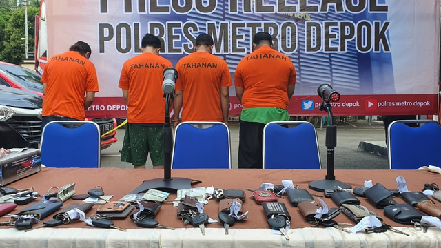 Polisi Buru Penadah Kasus Penggelapan 40 Mobil Rental di Depok (1243252)