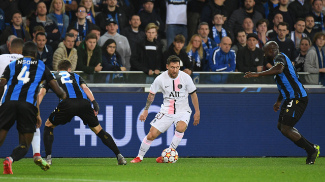 Debut Messi Bersama PSG di Liga Champions: Gagal Cetak Gol, Kena Kartu Kuning (109983)