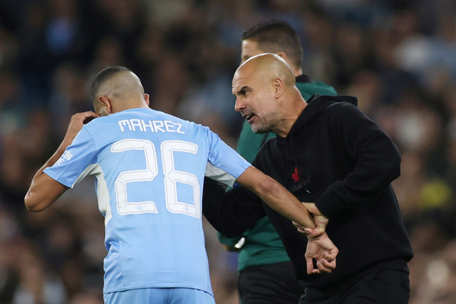 Pep Guardiola Marah ke Mahrez & Grealish saat Man City Jumpa RB Leipzig, Kenapa? (432730)