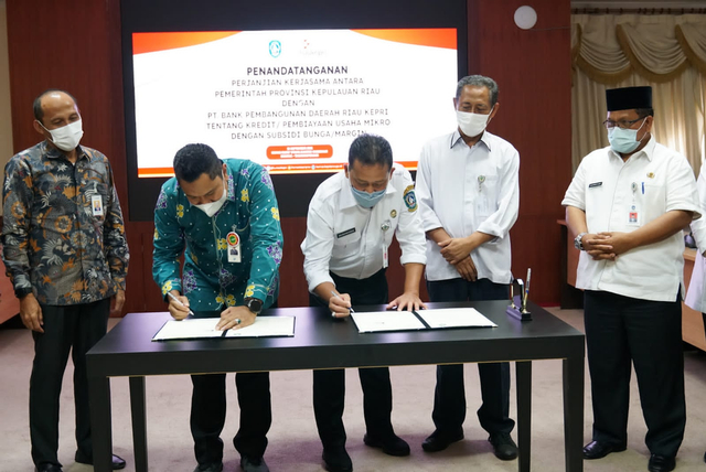 Sah! UMKM di Kepri Sudah Dapat Ajukan Pinjaman Tanpa Bunga ke Bank Riau-Kepri (50948)