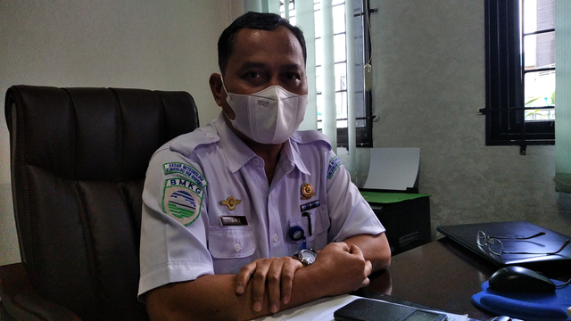 Kepala BMKG Jambi, Ibnu Sulistyono. (Foto: M sobar Alfahri)