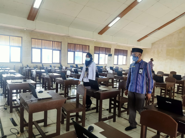 Sidak Tes CPNS, Ombudsman Lampung Tekankan Berikan Pelayanan Maksimal (1)