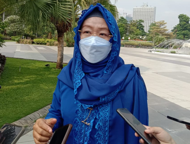 Kepala Dinas Kesehatan Kota Surabaya Febria Rachmanita. Foto: Masruroh/Basra