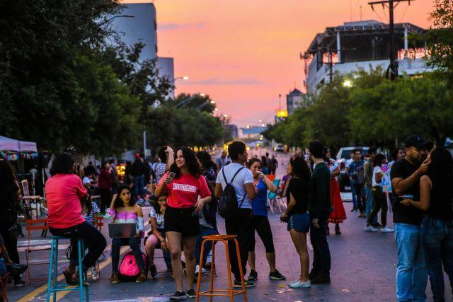 Proyek DistritoTec di Monterrey, Meksiko mengembalikan pusat kota yang lebih padat, lebih aman dan layak huni bagi masyarakat. Foto oleh Tecnológico de Monterrey