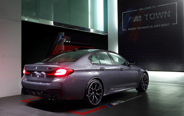 Eksterior BMW M5 Competition. Foto: dok. BMW Indonesia