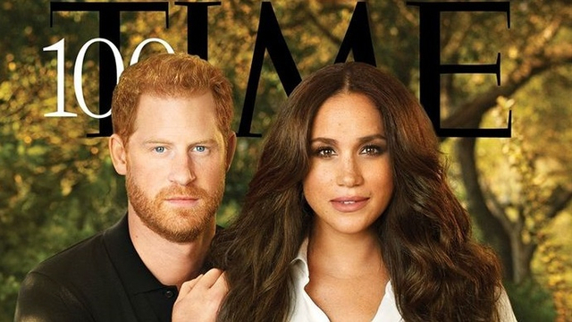 Pangeran Harry & Meghan Markle Jadi Cover Majalah Time, Posenya Dikritik Netizen. Foto: dok. Instagram