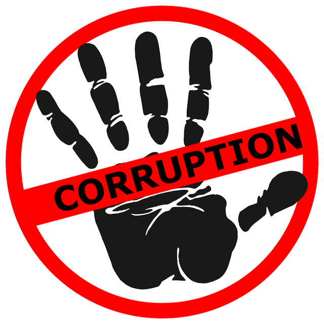 ilustrasi menolak korupsi . Sumber : Pixabay