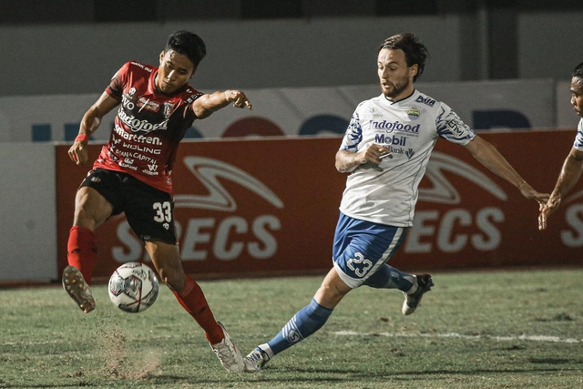 Bali United vs Persib di Liga 1, Sabtu (18/9). Foto: Instagram/@baliunitedfc