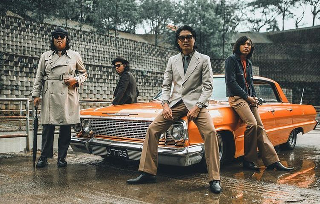 Band asal Malaysia Kugiran Masdo . Foto: Instagram kugiranmasdo. 