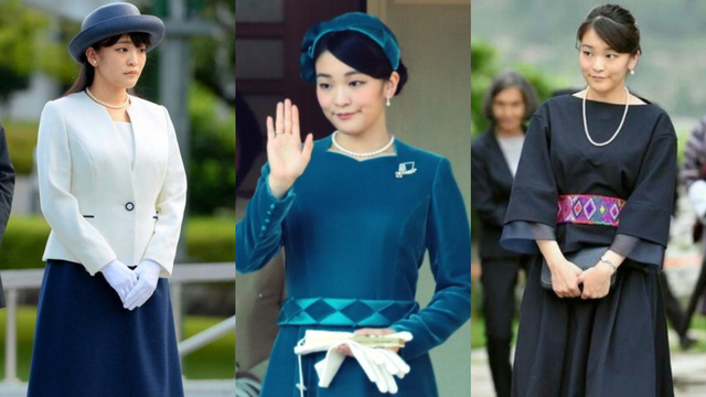 Gaya Busana Putri Mako dari Jepang Foto: Getty Images