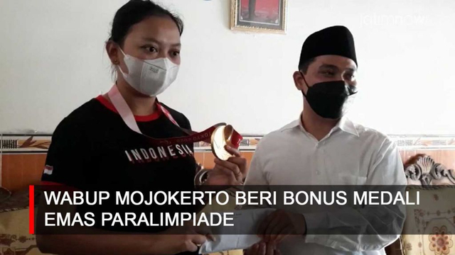 Video: Wabup Mojokerto Beri Bonus Peraih Medali Emas Paralimpiade