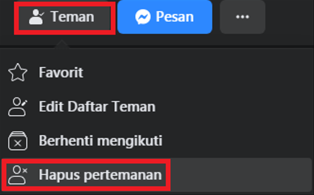 Cara Menghapus Pertemanan di FB Secara Cepat dan Praktis (23118)