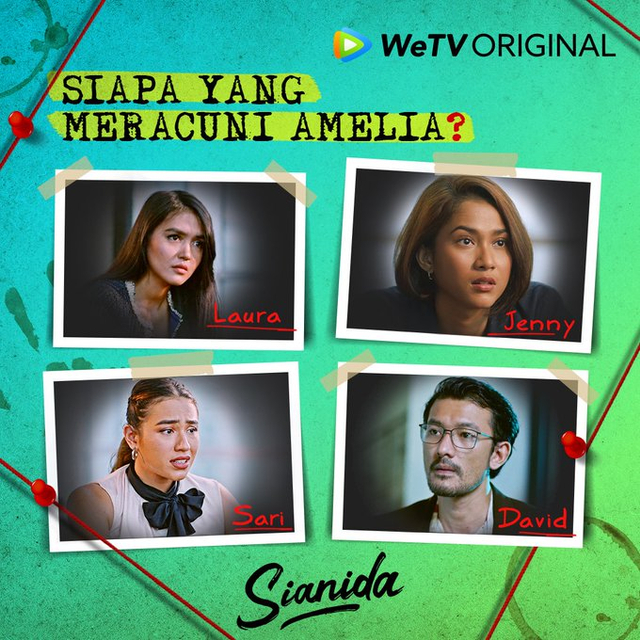 Pemain web series Sianida. Sumber: Twitter/@WeTVIndonesia