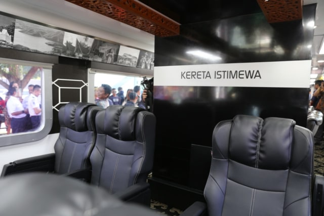 Fasilitas di KA Istimewa, kereta terbaru milik PT KAI Foto: Dok. PT KAI Persero
