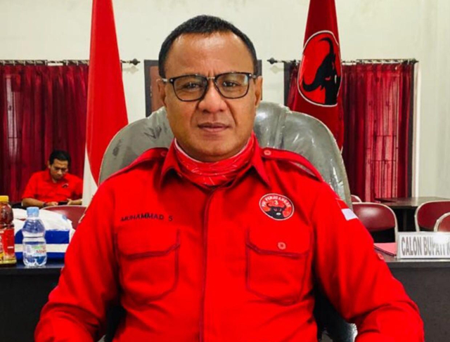 Ketua DPD PDI Perjuangan Provinsi Maluku Utara, Muhammad Sinen. Foto: Istimewa