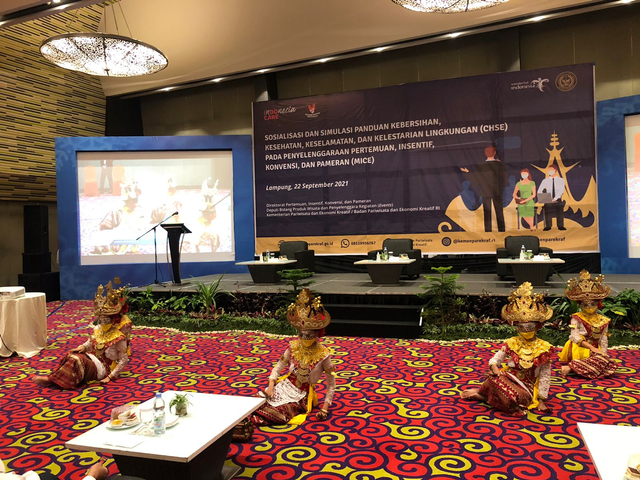 Kemenparekraf Adakan Sosialisasi Panduan CHSE MICE di Provinsi Lampung (1)