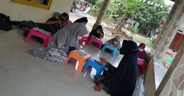 Suasana Pembelajaran Tatap Muka Sekolah Mesjid Indonesia Rumah Sosial Kutub. Foto: Dok. Rumah Sosial Kutub