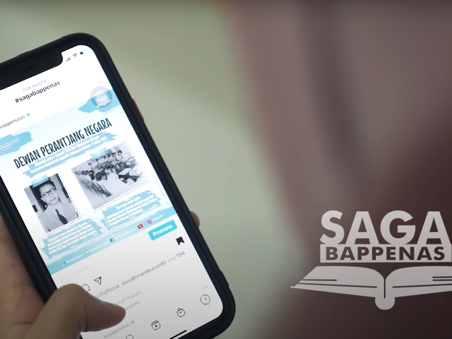 Saga Bappenas dapat diakses melalui media sosial Facebook Kementerian PPN/Bappenas, Twitter @BappenasRI, dan Instagram Bappenas RI.