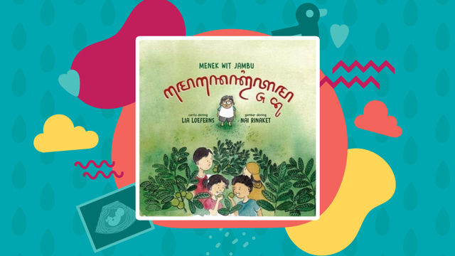 Buku cerita anak Menek Wit Jambu. Foto: Source: IG Penerbit Lingkarantarnusa