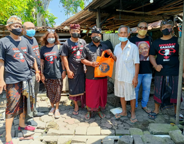 Aksi sosial sahabat Ganjar Pranowo di Bali - IST