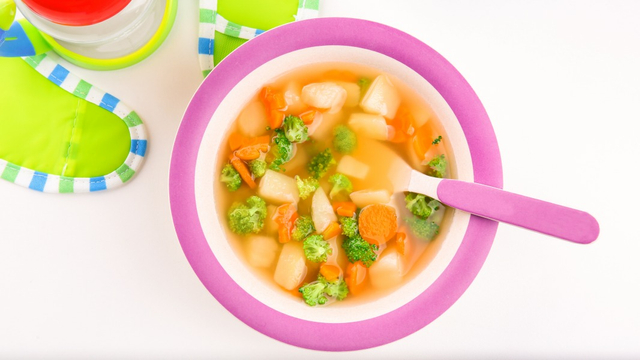 Sayuran yang bagus untuk dimasak jadi sup untuk bayi. Foto: Shutterstock