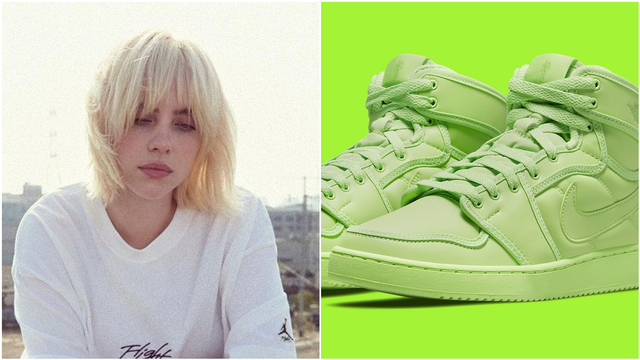 Billie Eilish dan Air Jordan 1 KO dok IG Billie Eilish