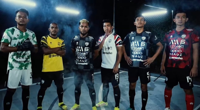 AHHA PS Pati FC, meluncurkan jersey baru. Foto: Dok. AHHA PS Pati FC