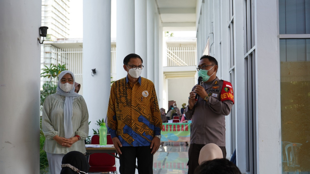 Dukung Perkuliahan Hybrid Itera Mulai Vaksinasi Mahasiswa (245798)