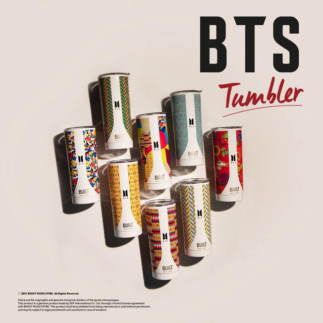 Kopi Kenangan - BTS x Built NY Tumblers Foto: Dok. Istimewa