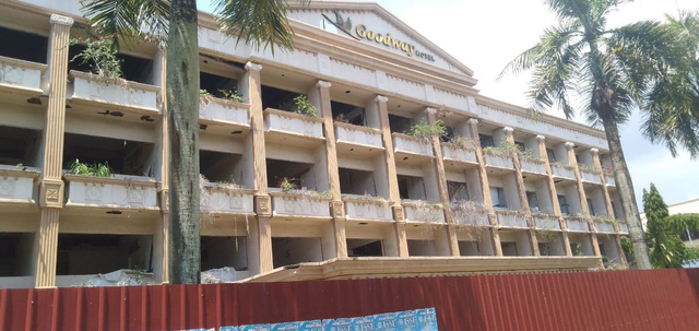 Hotel Goodway salah satu bangunan yang disita Kejagung milik tersangka korupsi ASABRI, Benny Tjokro. (Foto: Dok. Batamnews)