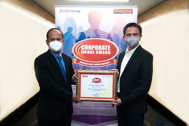 Telkomsigma raih “The Best in Building and Managing Corporate Image” untuk kategori Data Center dalam ajang Corporate Image Award 2021.