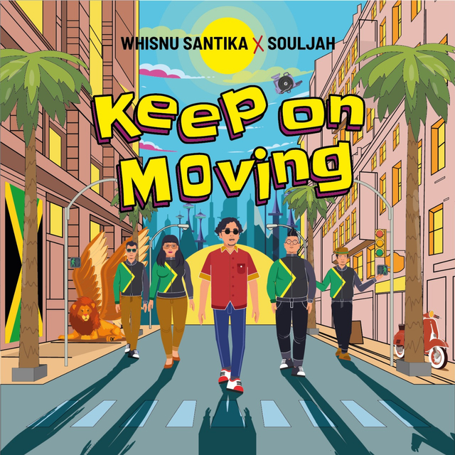 Whisnu Santika dan Souljah rilis lagu Keep On Moving. Foto: Dok. pribadi