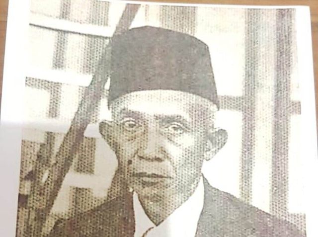 Djendjeng alias H Bachrun, tokoh sekaligus pejuang kemerdekaan asal Kotawaringin Lama. Foto: IST/InfoPBUN