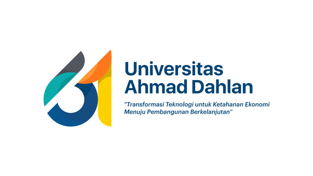 Logo Milad ke-61 Universitas Ahmad Dahlan