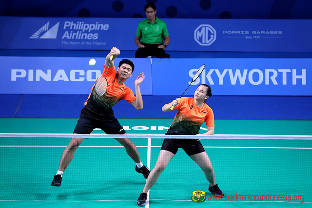 Praveen/Melati saat SEA Games 2019. Foto: Dok. PBSI