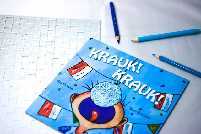  Review buku Krauk! Krauk! Foto: IG @litara.foundation