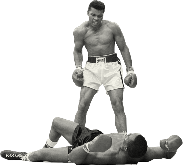Muhammad Ali vs Sonny Liston (Foto: Istimewa)