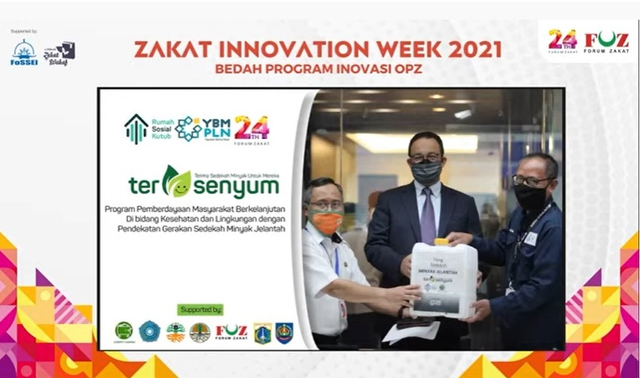 Rumah Sosial Kutub terpilih sebagai peserta Zakat Innovation Week 2021. Foto: Youtube Forum Zakat (FOZ)