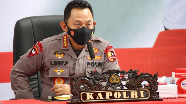 Kapolri Jenderal Listyo Sigit Prabowo. Foto: Satgas Madago Raya