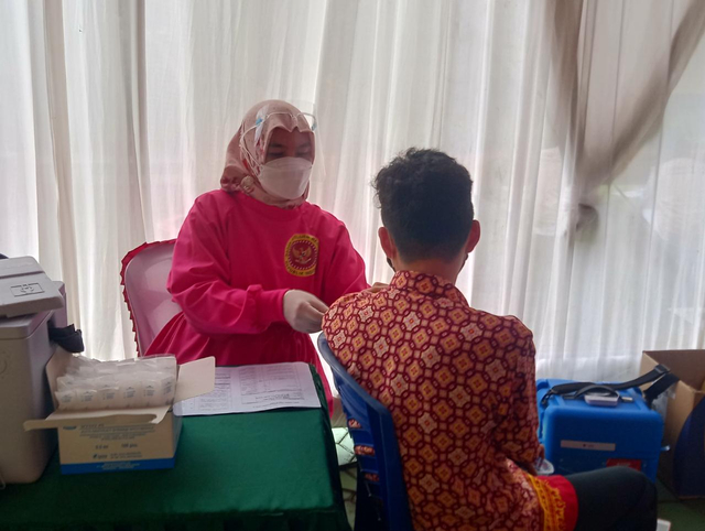 Gandeng BIN Daerah Lampung, Pemkot Percepat Vaksinasi COVID-19 di Bandar Lampung (1)