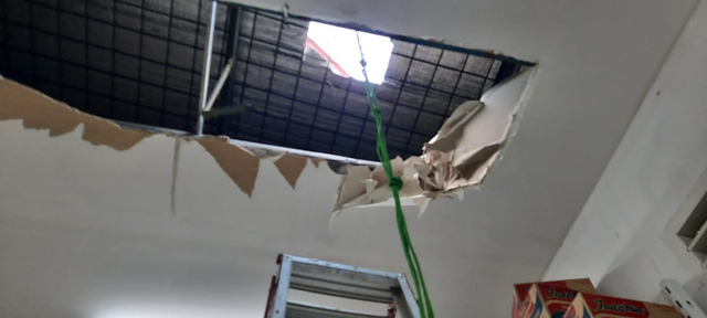 Modus Rusak Atap, Minimarket di Bandar Lampung Dibobol Maling (2)