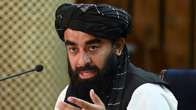 Juru bicara Taliban Zabihullah Mujahid. Foto: Aamir QURESHI/AFP