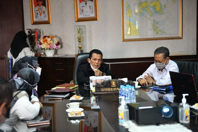 Gubernur Kepri Ansar Ahmad. (Foto: Sutana/batamnews)