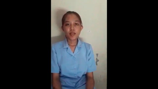 Karina Dimayu, korban bom bunuh diri Gereja Katedral Makassar kecewa terkait biaya pengobatan dampak bom bunuh diri. Foto: Dok. Istimewa
